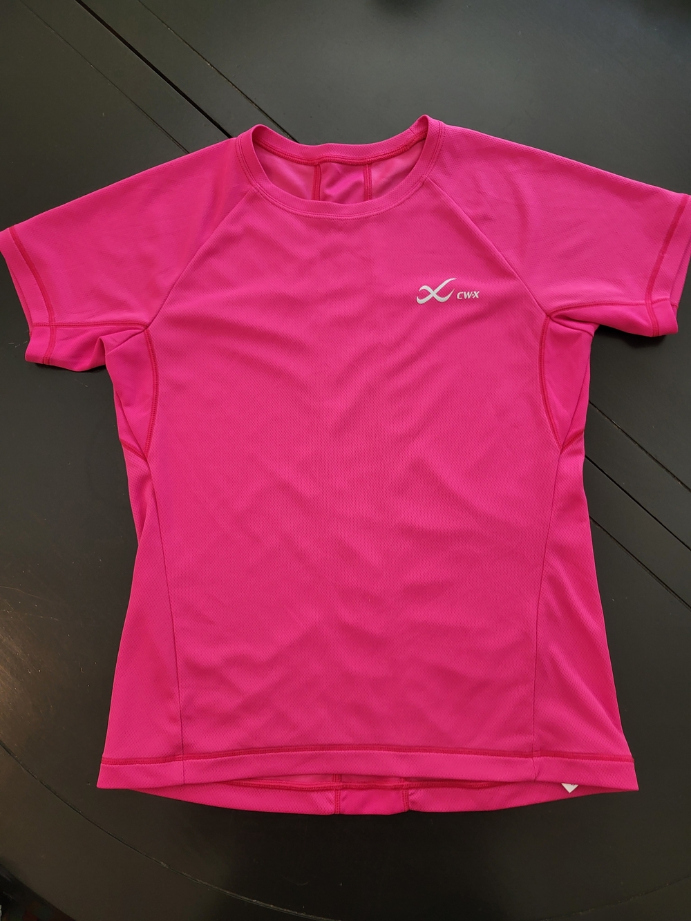 CW-X Women’s Short Sleeve Performance/ Swim Top - Bright Pink